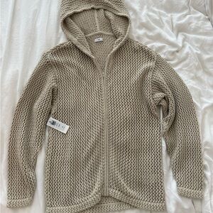 Aritzia TNA Dixie Zip Mesh Hoodie